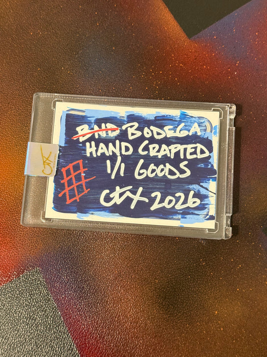 Shohei Ohtani x Pikachu Dodgers 1/1 Hand Painted Trading Card