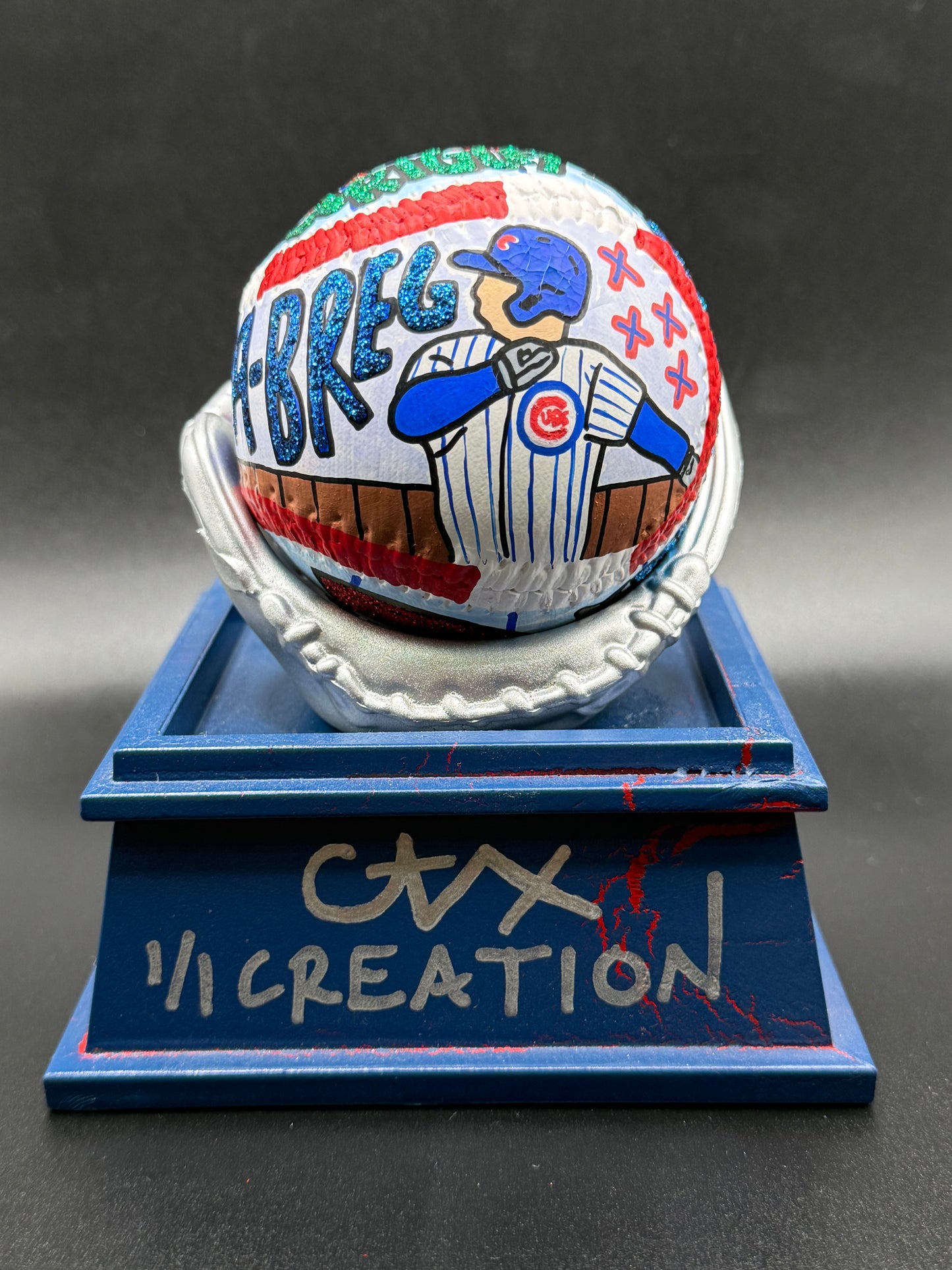 Alex Bregman Collector's Edition CARTER X 1/1 Baseball