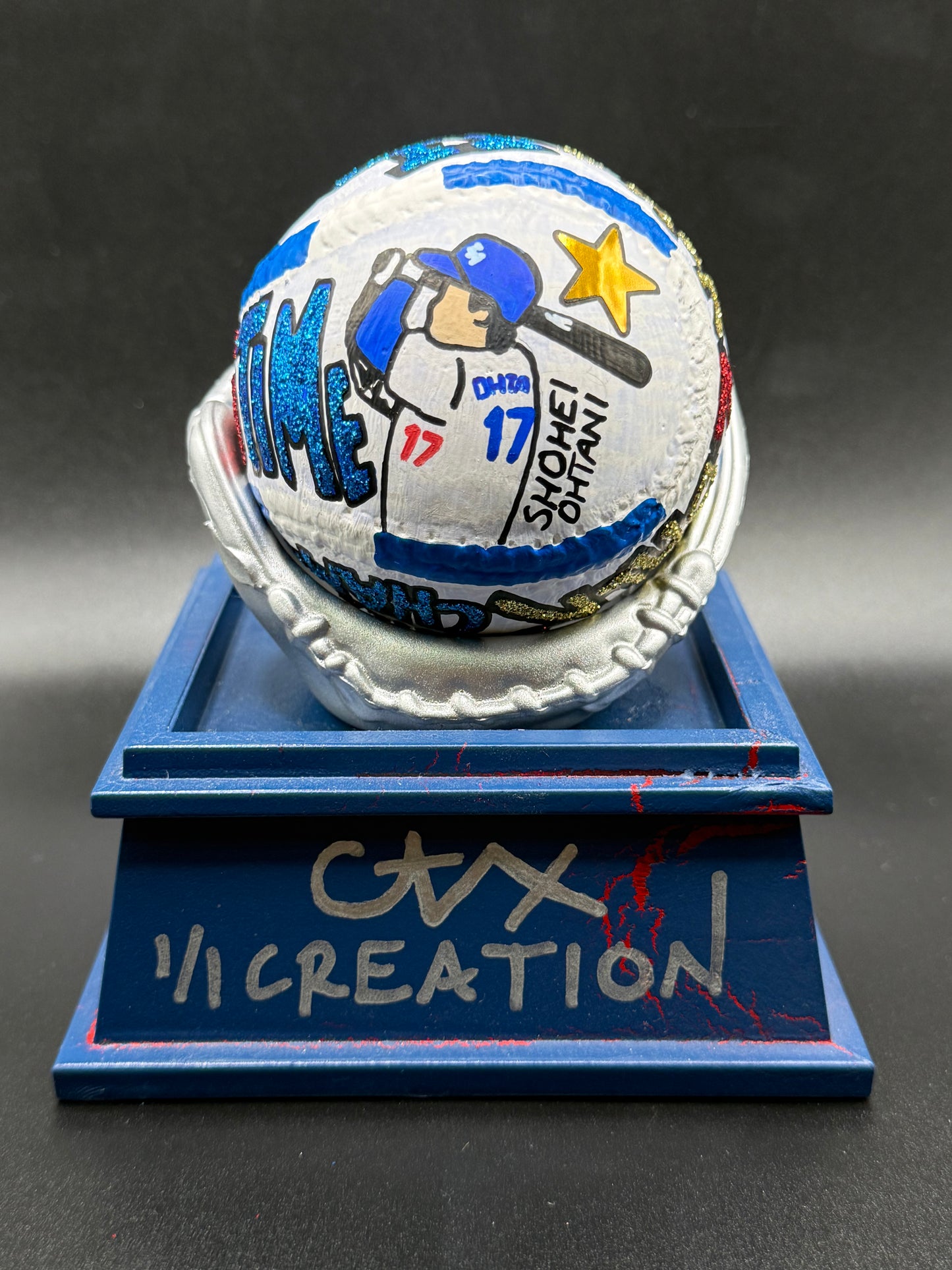 Shohei Ohtani & Yoshinobu Yamamoto Collector's Edition CARTER X 1/1 Baseball