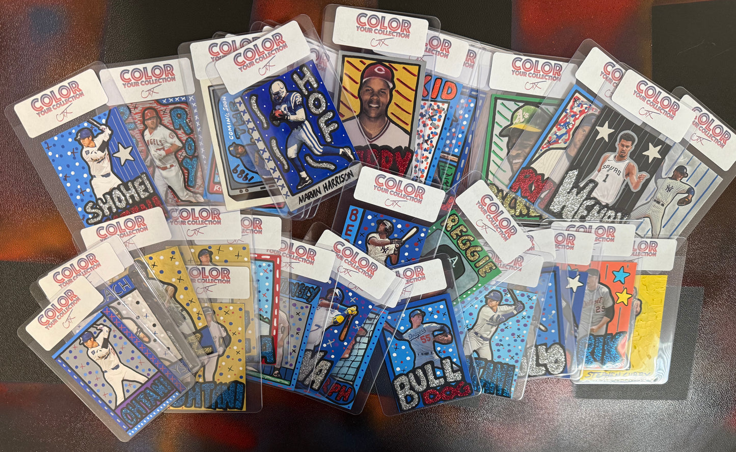 Random CARTER X 1/1 Hand Crafted Art Card  - Multi Sport