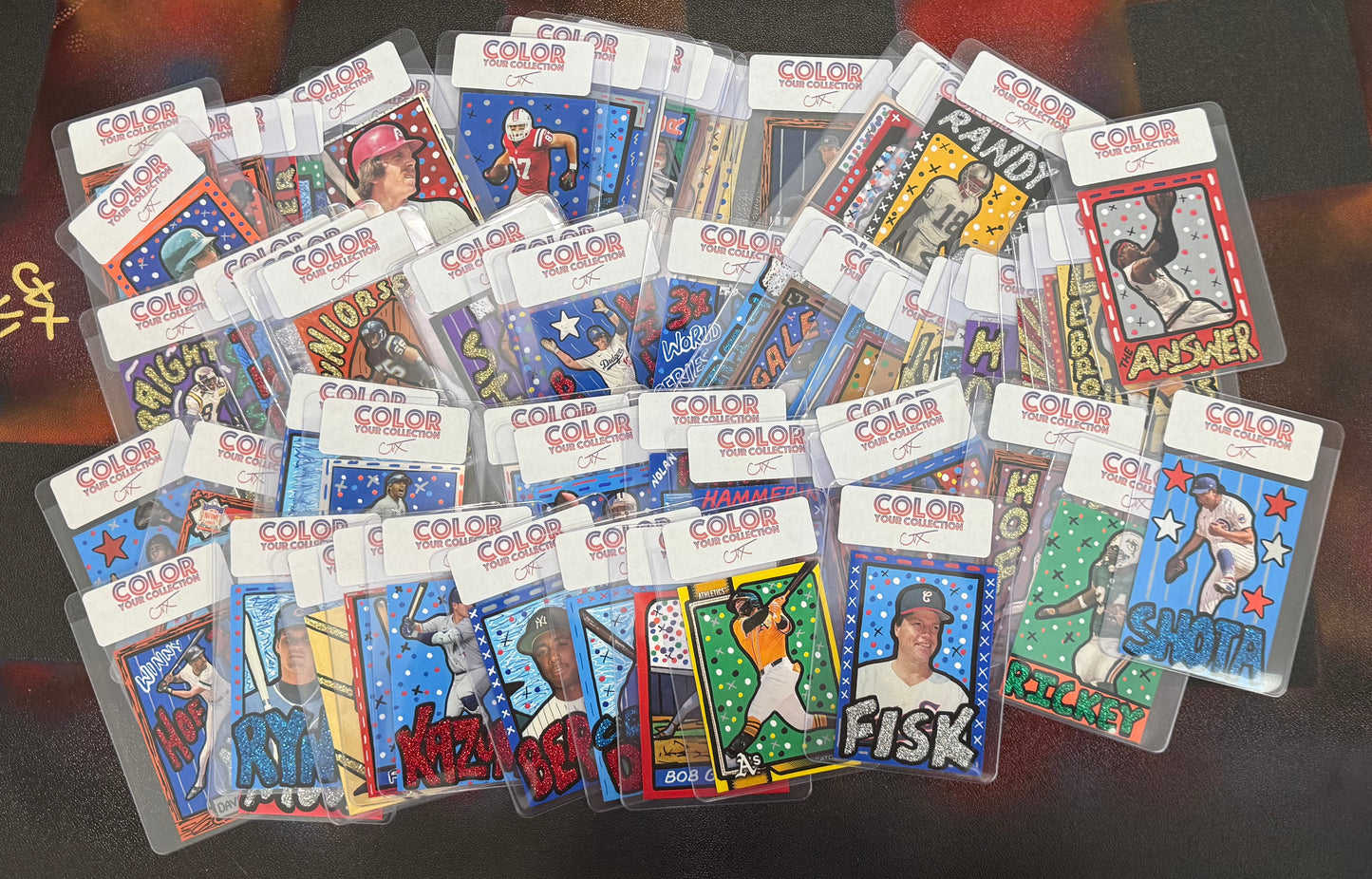 Random CARTER X 1/1 Hand Crafted Art Card  - Multi Sport