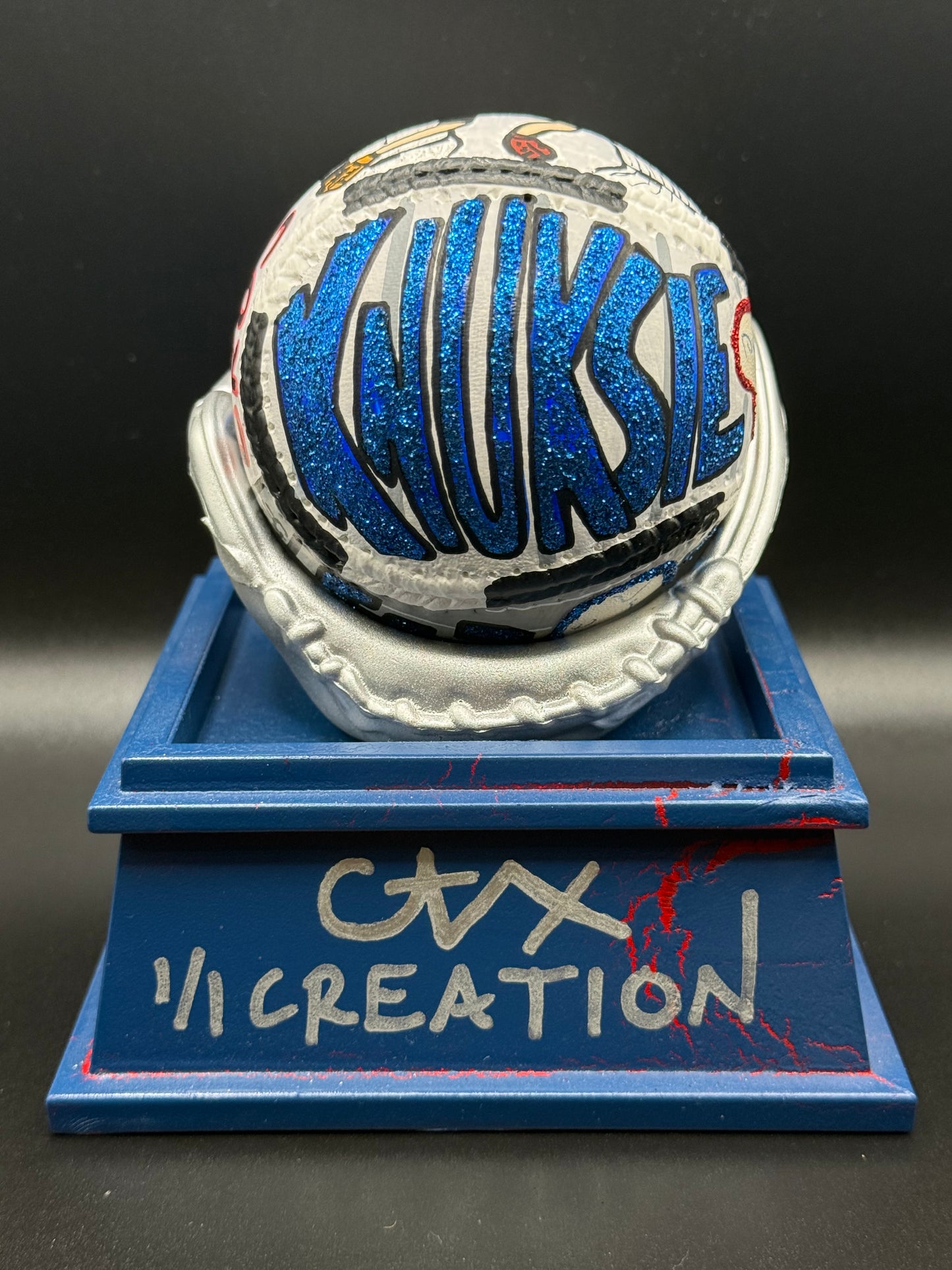 Phil Niekro/Joe Niekro Autographed CARTER X 1/1 Baseball - MLB Holo