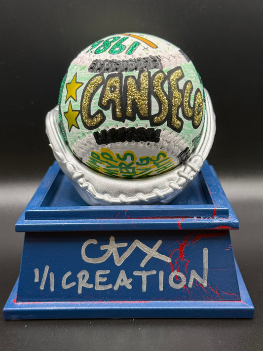 Jose Canseco Collector's Edition CARTER X 1/1 Baseball