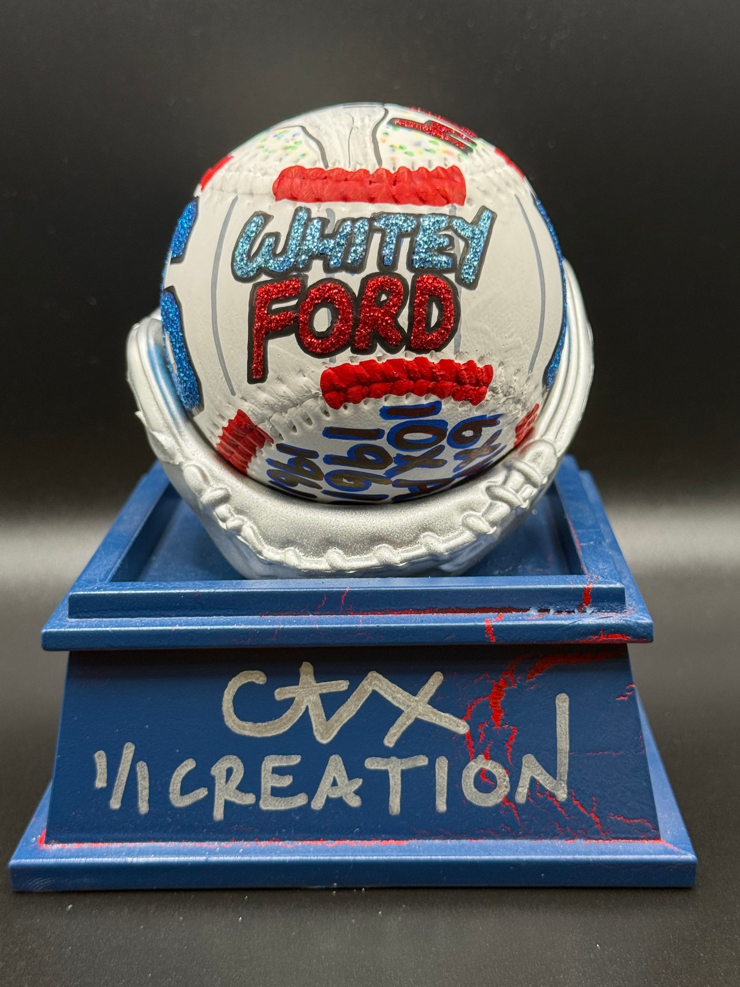 Whitey Ford Collector's Edition CARTER X 1/1 Baseball