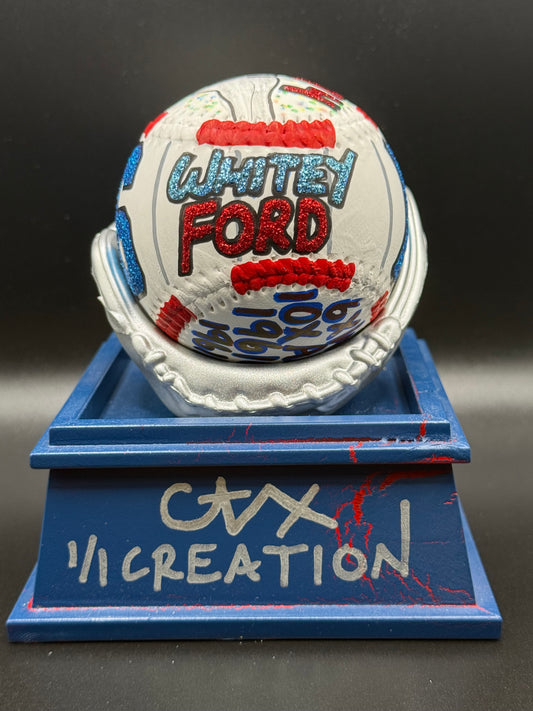 Whitey Ford Collector's Edition CARTER X 1/1 Baseball