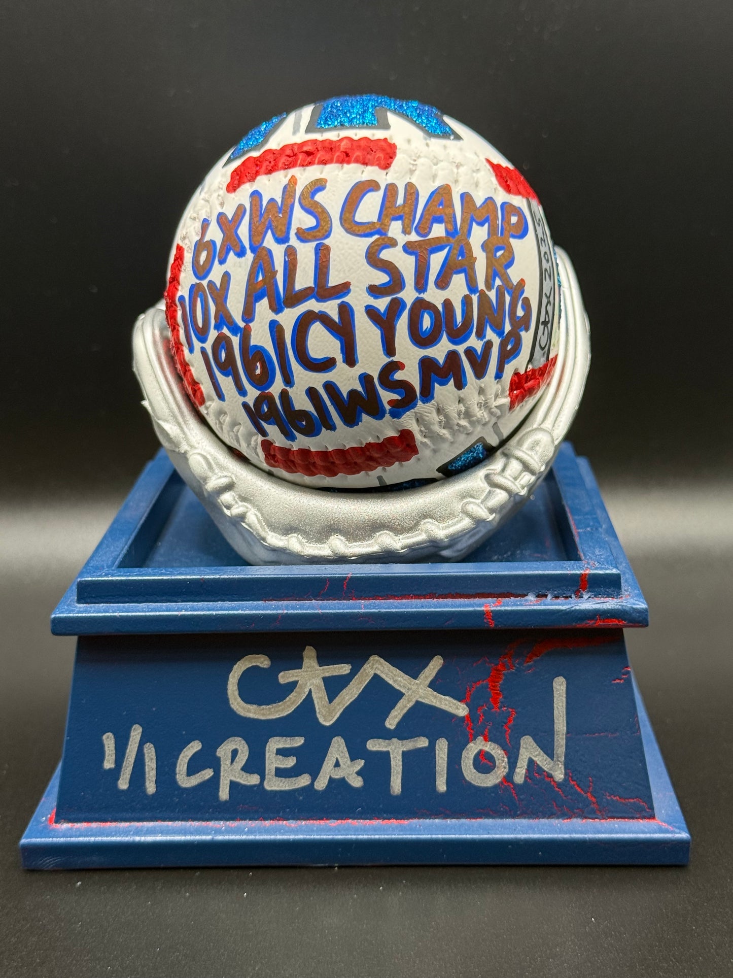 Whitey Ford Collector's Edition CARTER X 1/1 Baseball