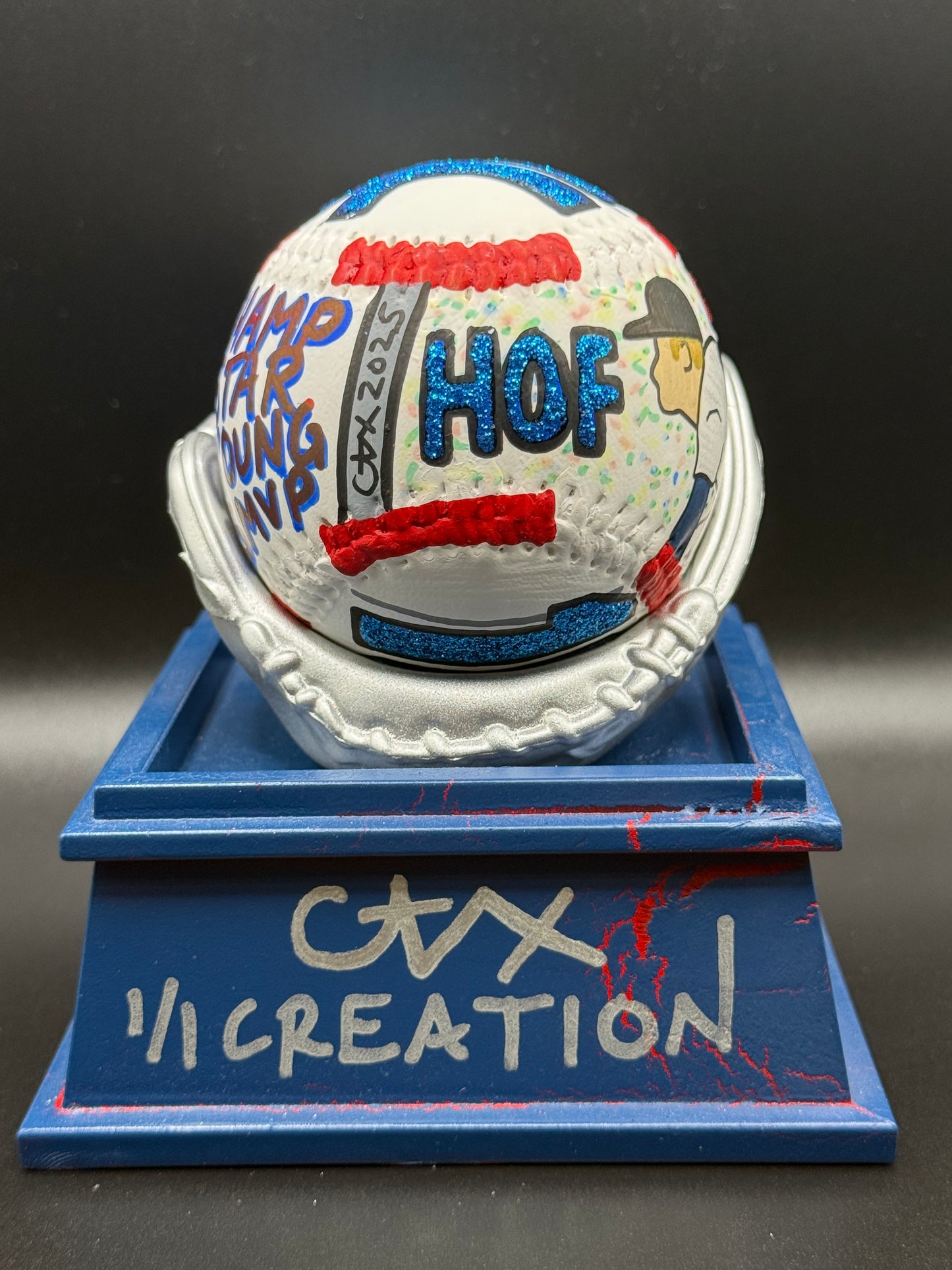 Whitey Ford Collector's Edition CARTER X 1/1 Baseball