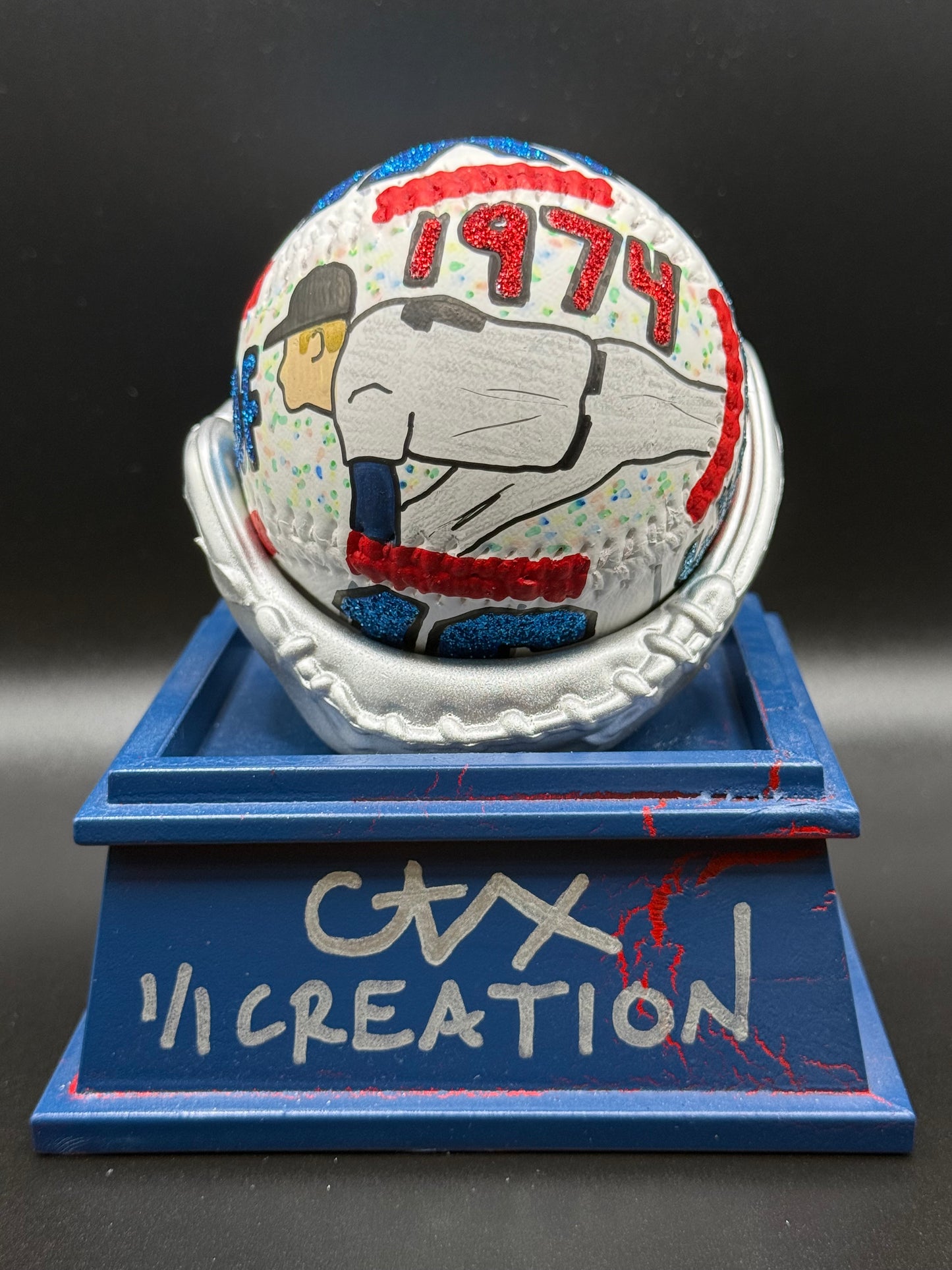 Whitey Ford Collector's Edition CARTER X 1/1 Baseball