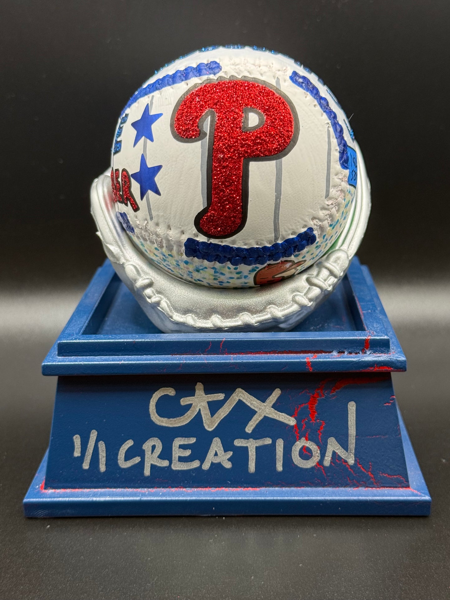 Kyle Schwarber Collector's Edition CARTER X 1/1 Baseball