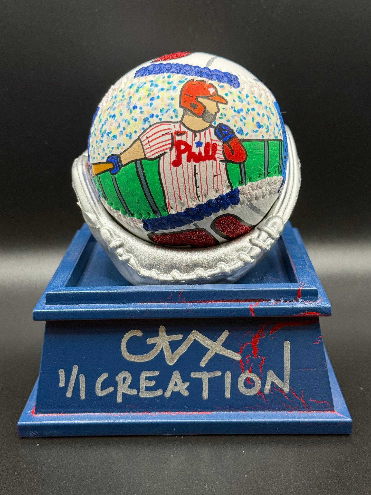 Kyle Schwarber Collector's Edition CARTER X 1/1 Baseball