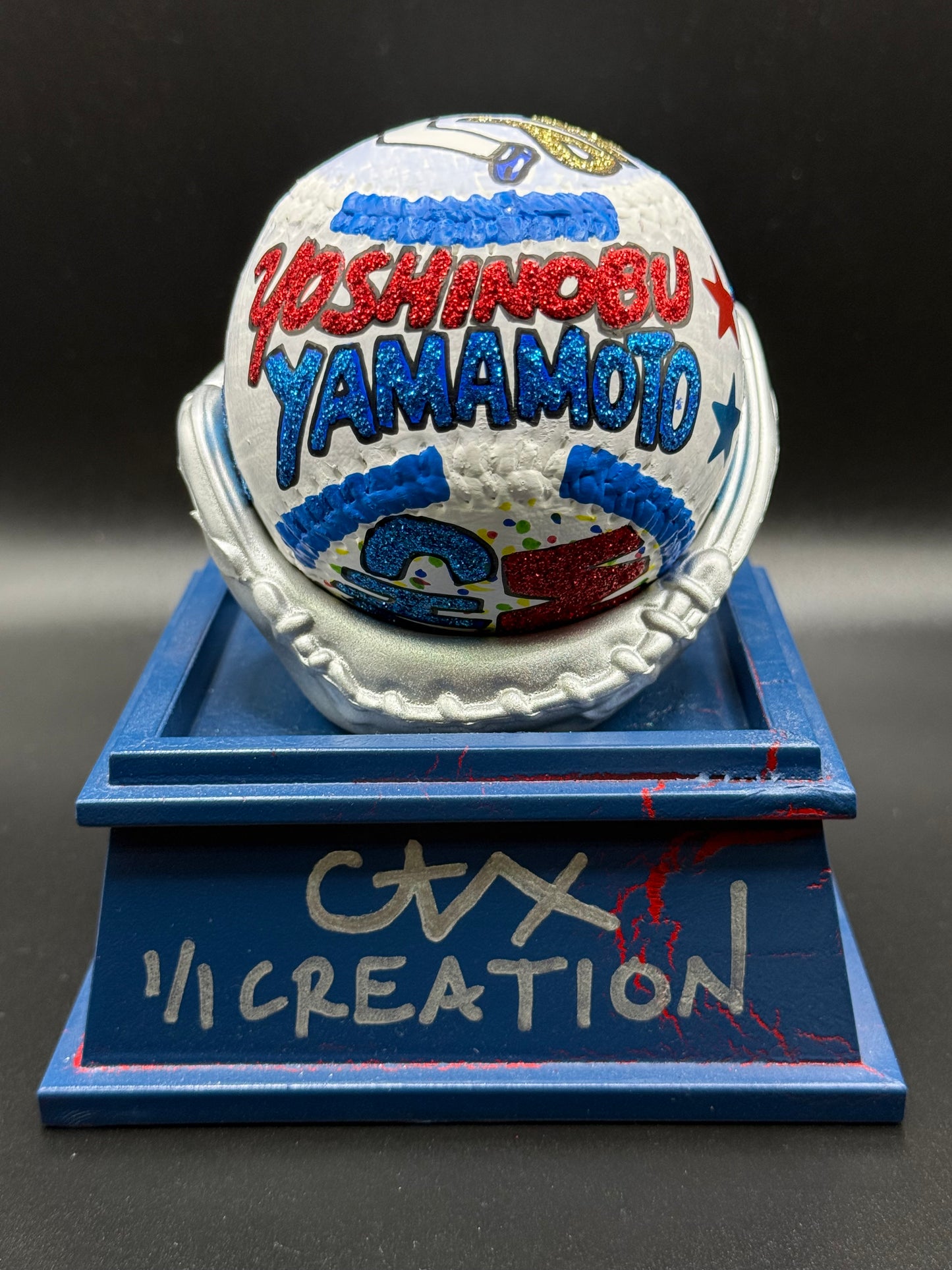 Yoshinobu Yamamoto Collector's Edition CARTER X 1/1 Baseball