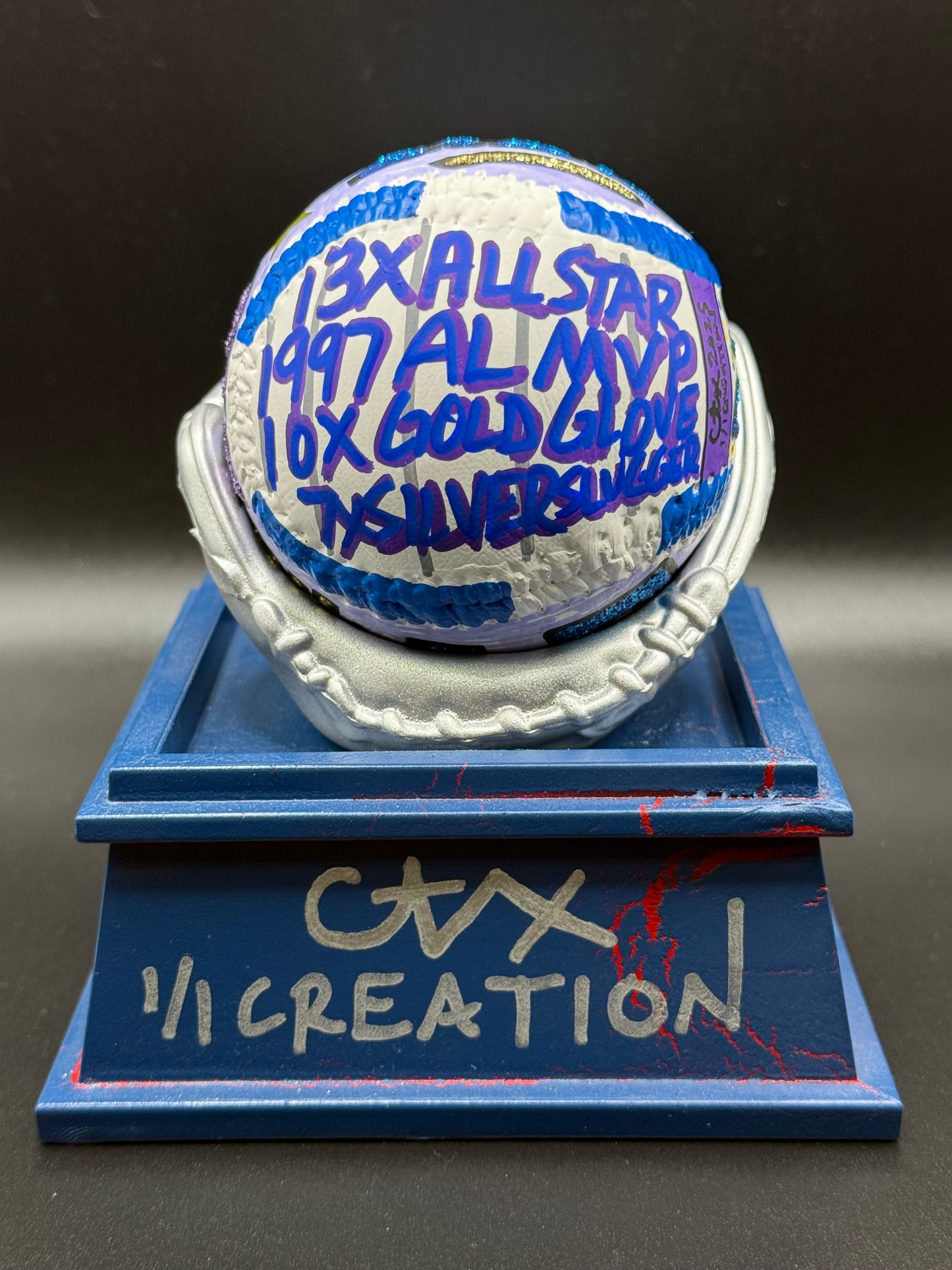 Ken Griffey Jr Collector's Edition CARTER X 1/1 Baseball