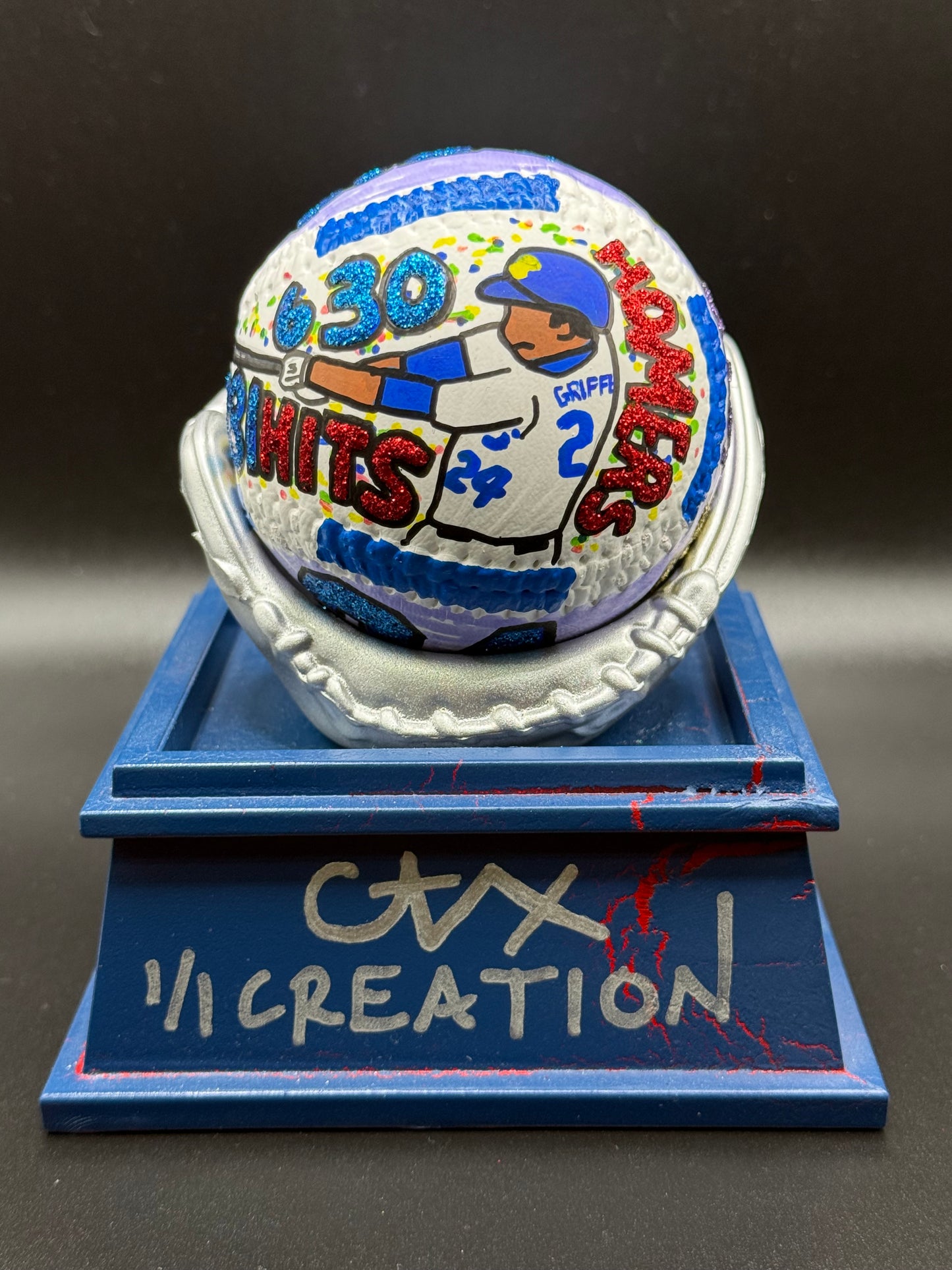 Ken Griffey Jr Collector's Edition CARTER X 1/1 Baseball