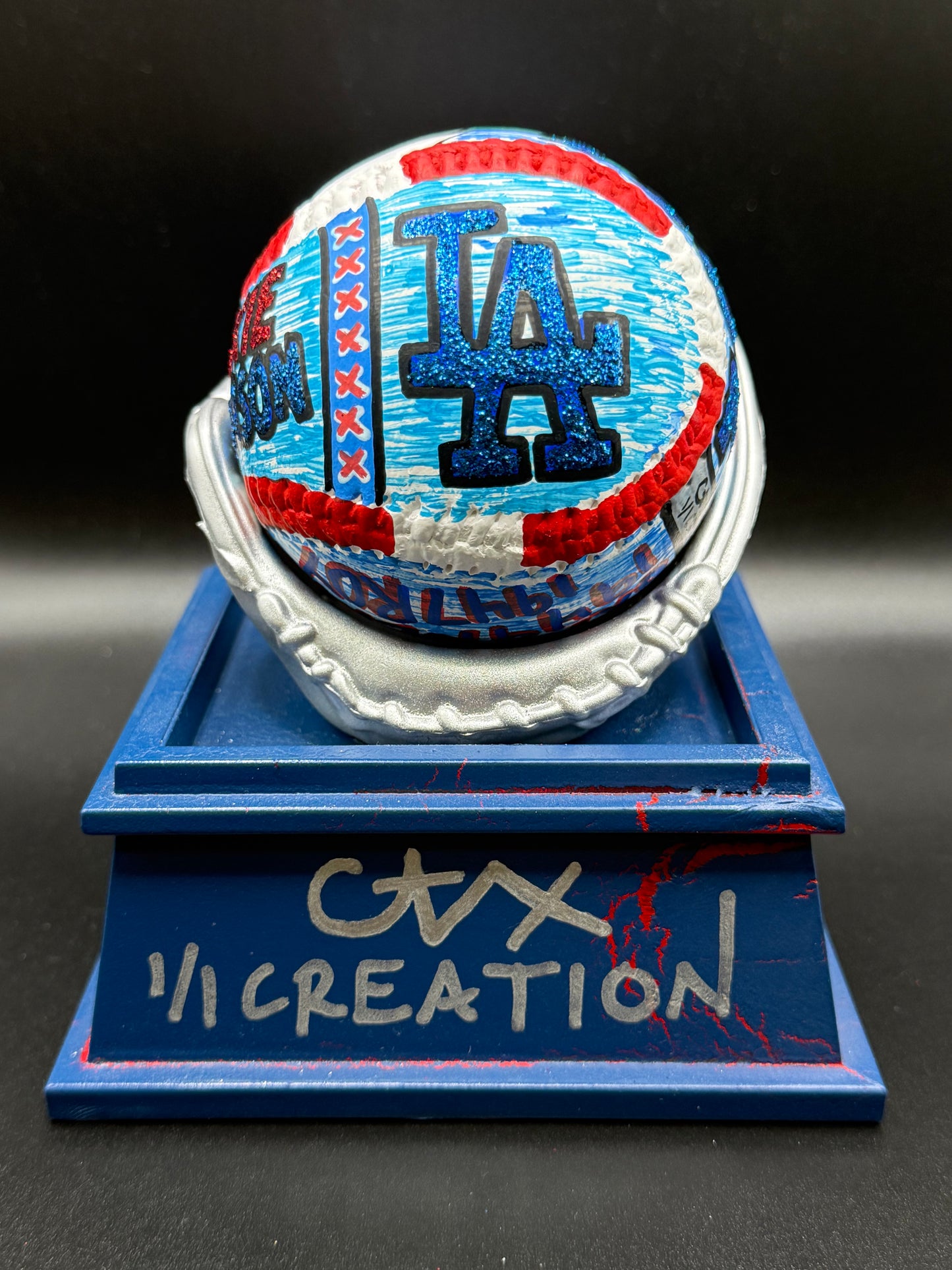 Jackie Robinson Collector's Edition CARTER X 1/1 Baseball