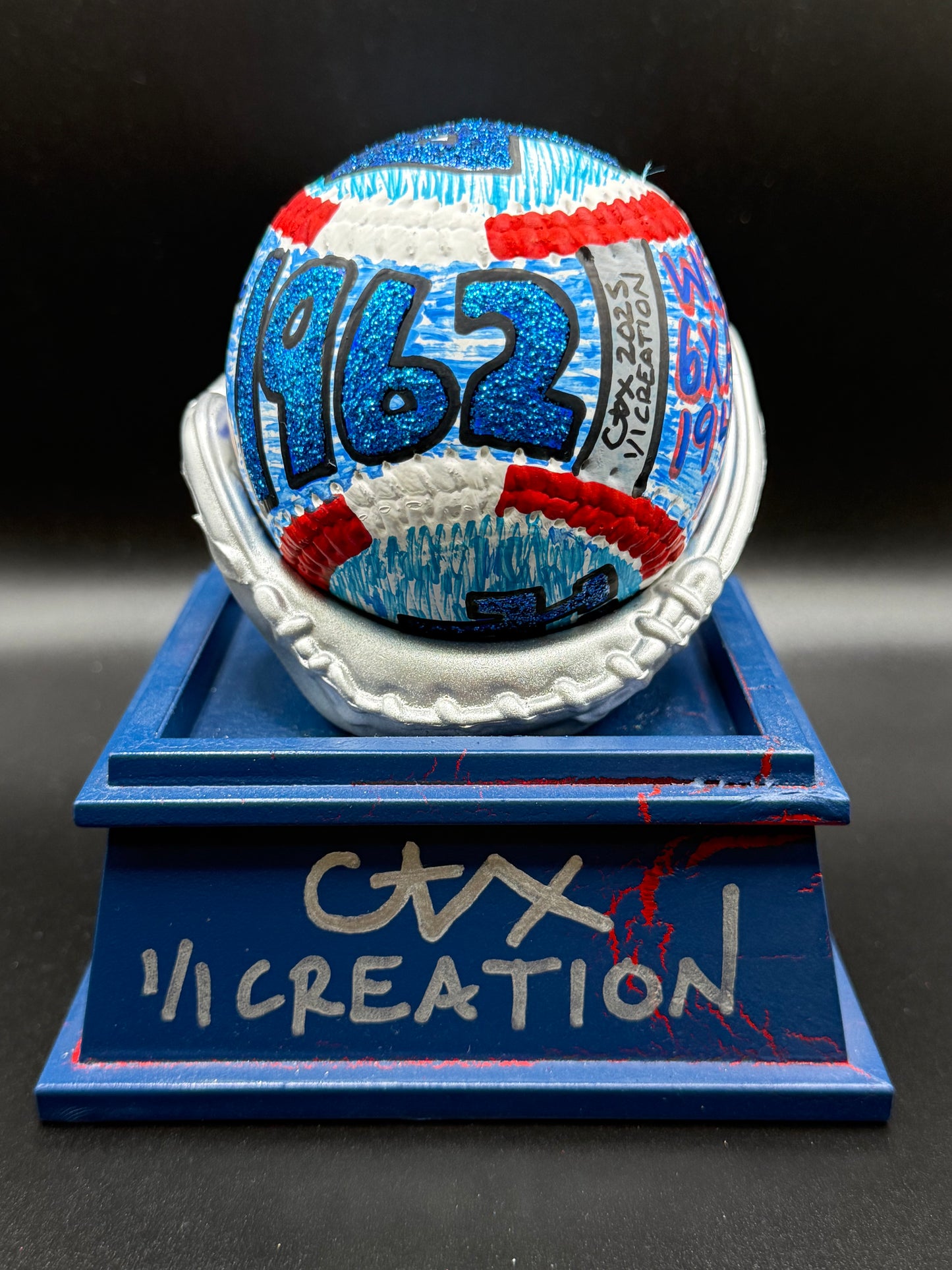 Jackie Robinson Collector's Edition CARTER X 1/1 Baseball