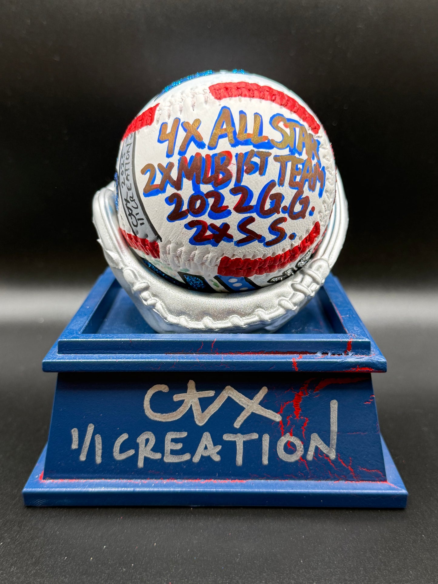 Vladimir Guerrero Jr Collector's Edition CARTER X 1/1 Baseball