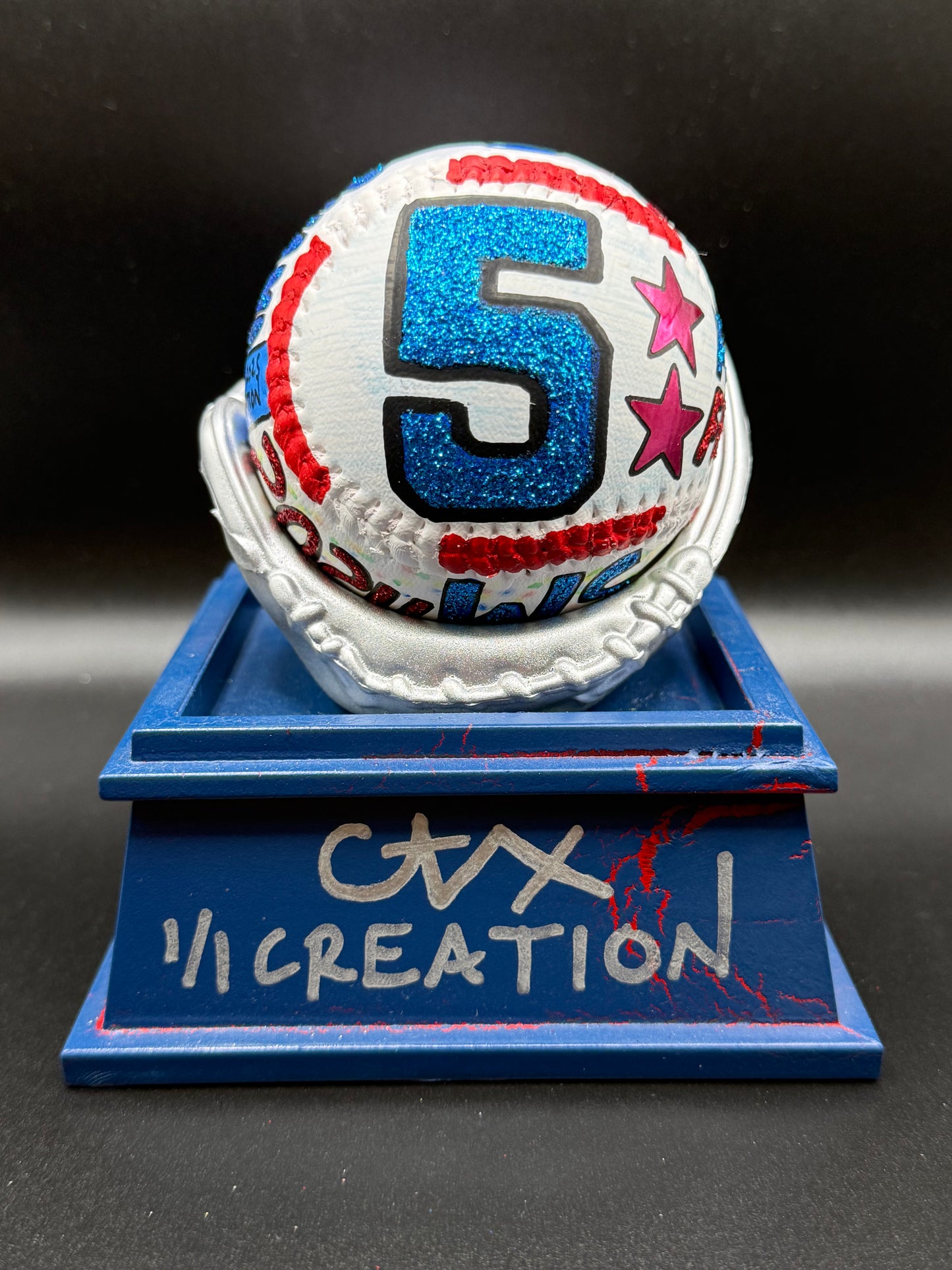 Freddie Freeman Collector's Edition CARTER X 1/1 Baseball