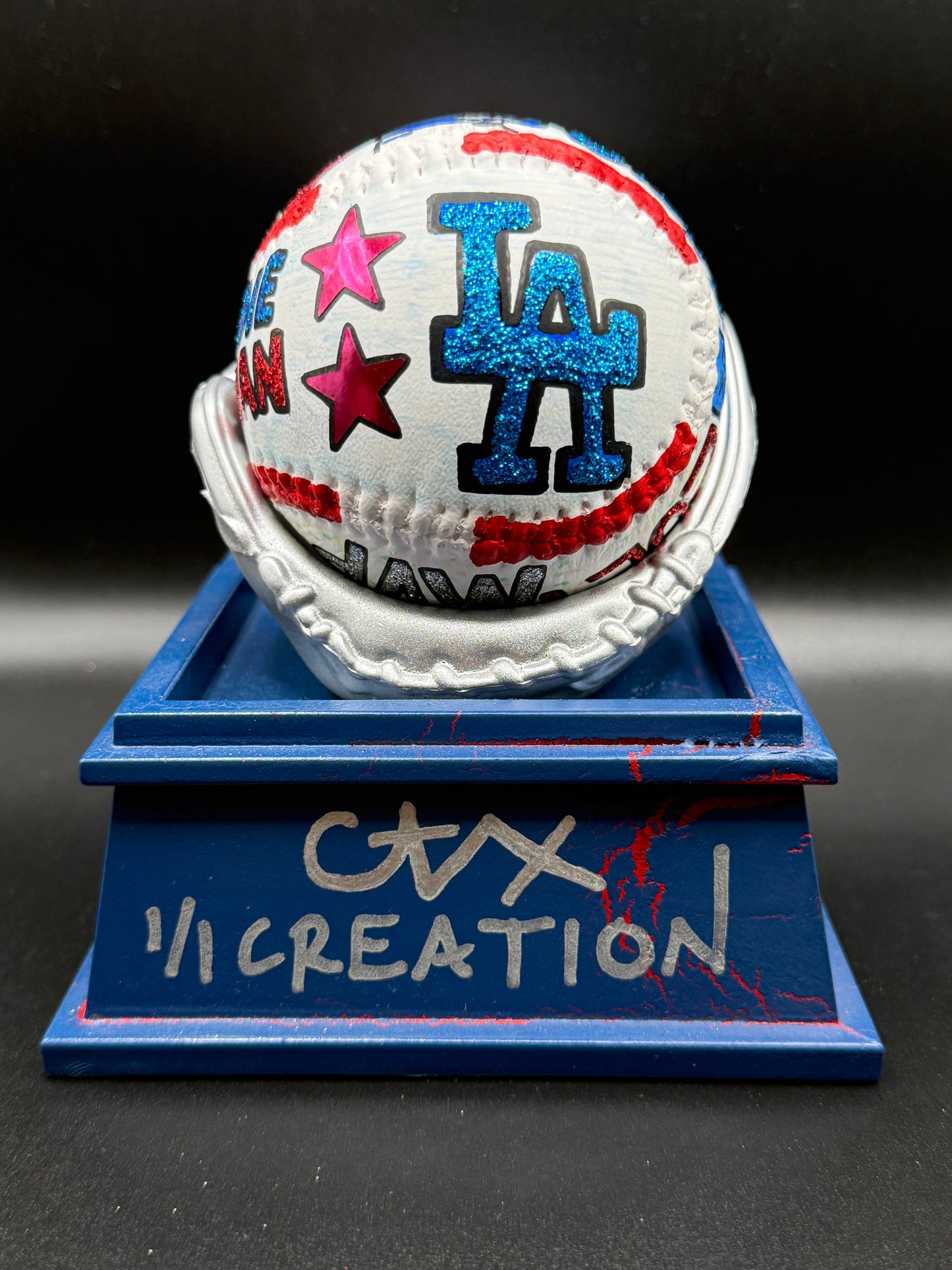 Freddie Freeman Collector's Edition CARTER X 1/1 Baseball