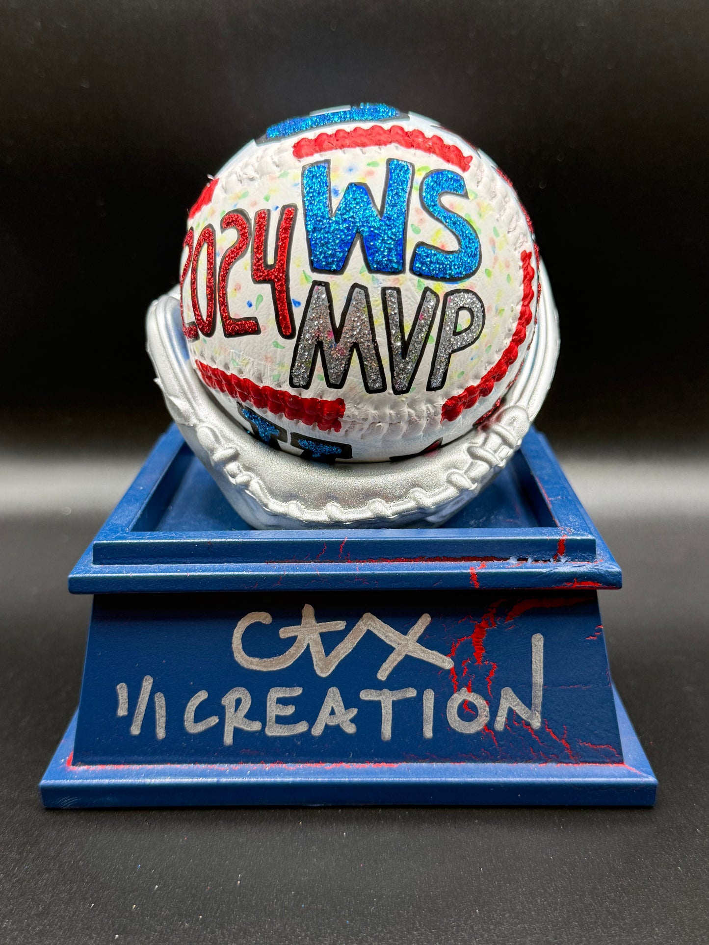 Freddie Freeman Collector's Edition CARTER X 1/1 Baseball