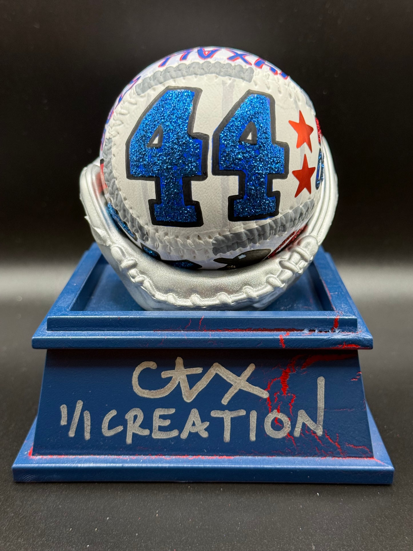 Reggie Jackson Collector's Edition CARTER X 1/1 Baseball