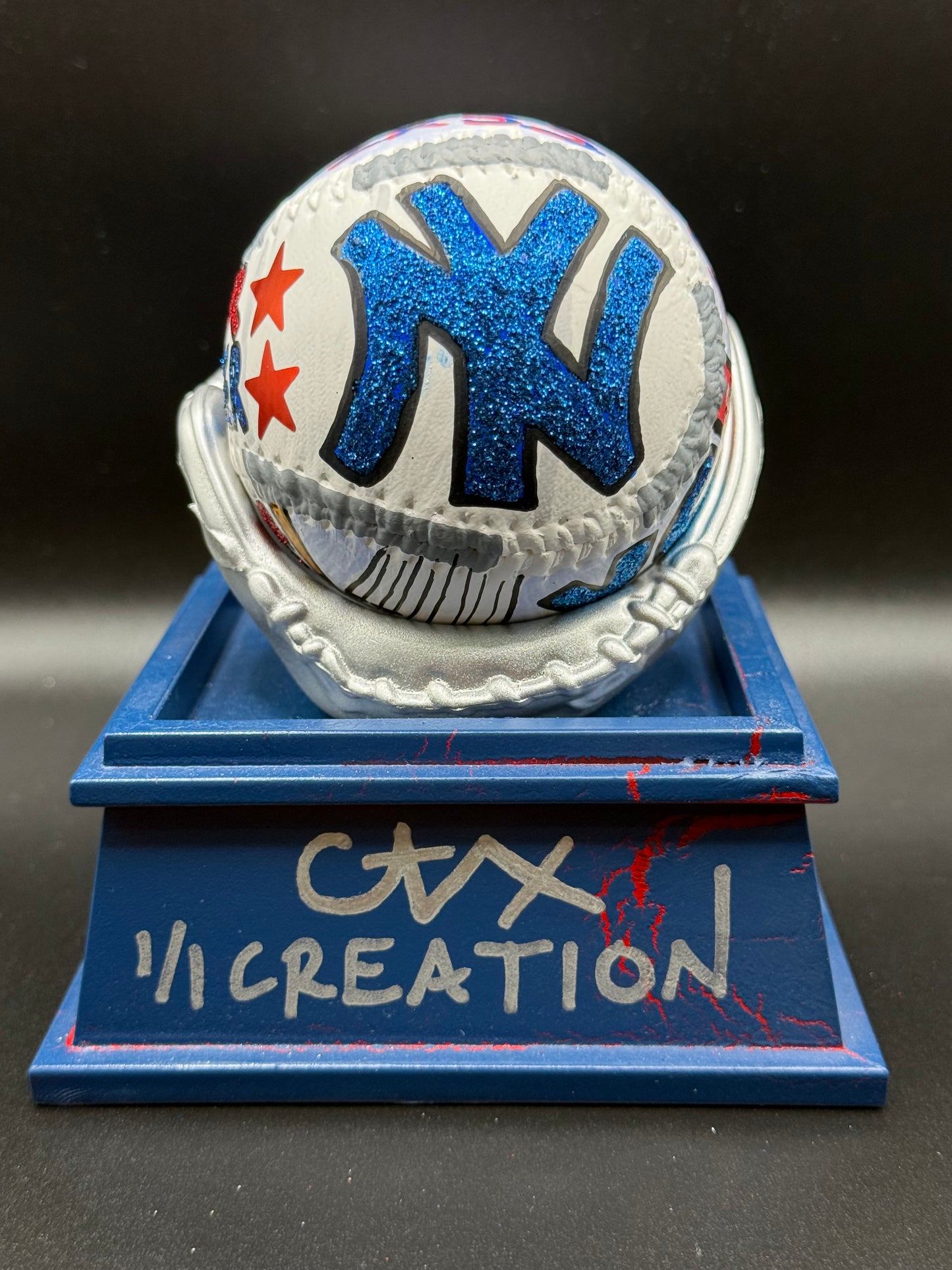 Reggie Jackson Collector's Edition CARTER X 1/1 Baseball