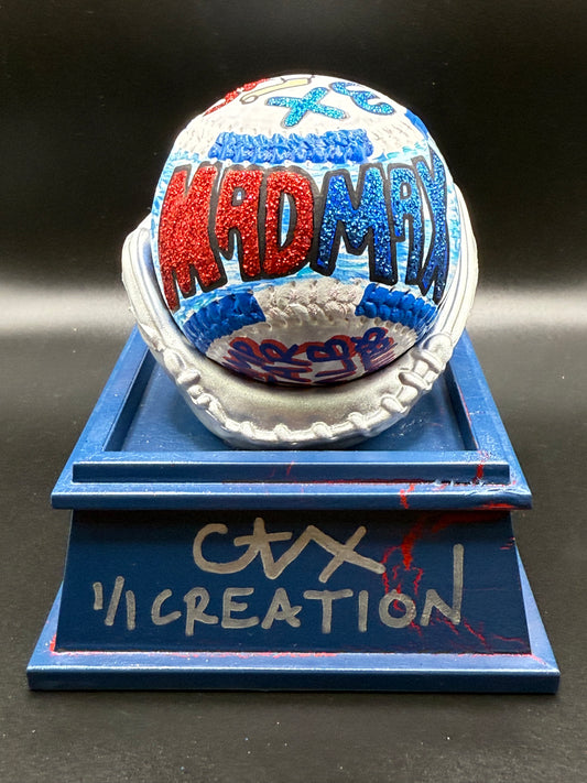 Max Scherzer Collector's Edition CARTER X 1/1 Baseball