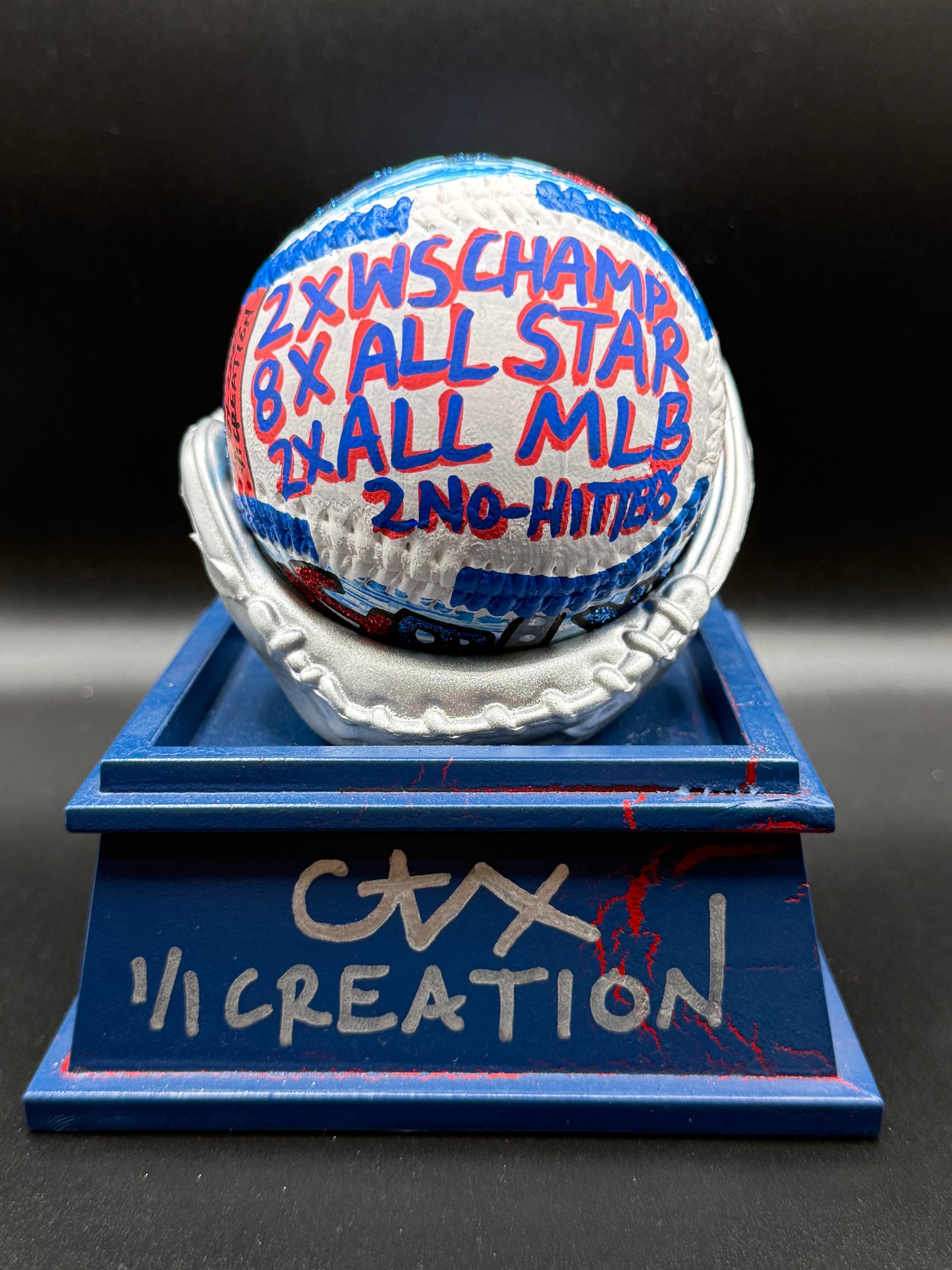 Max Scherzer Collector's Edition CARTER X 1/1 Baseball