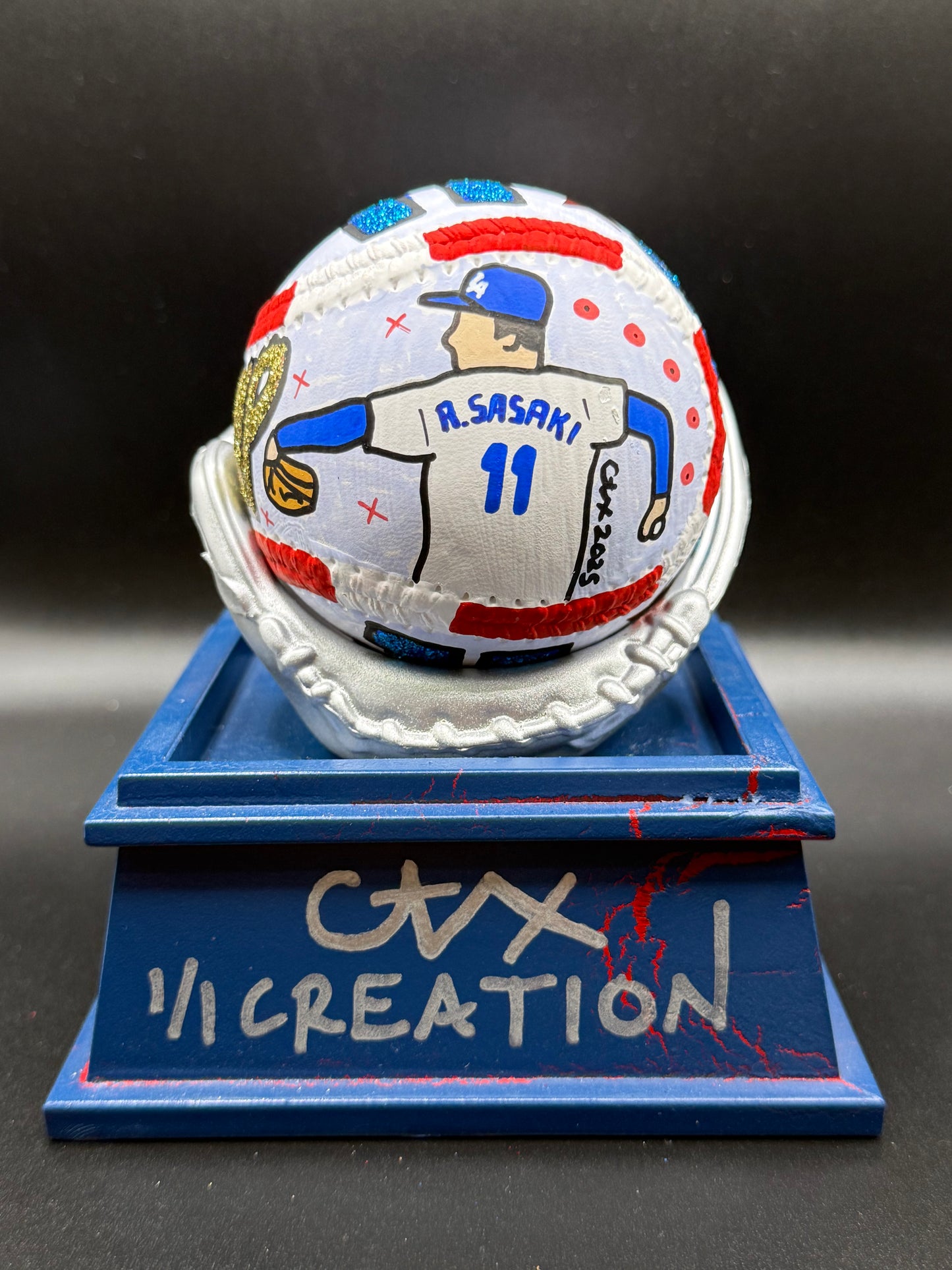 Roki Sasaki Collector's Edition CARTER X 1/1 Baseball