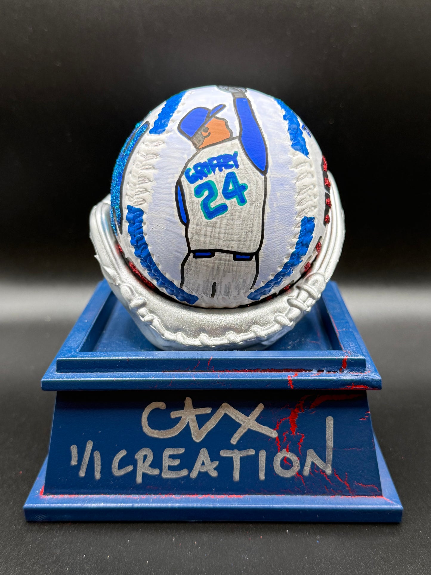 Ken Griffey Jr Collector's Edition CARTER X 1/1 Baseball