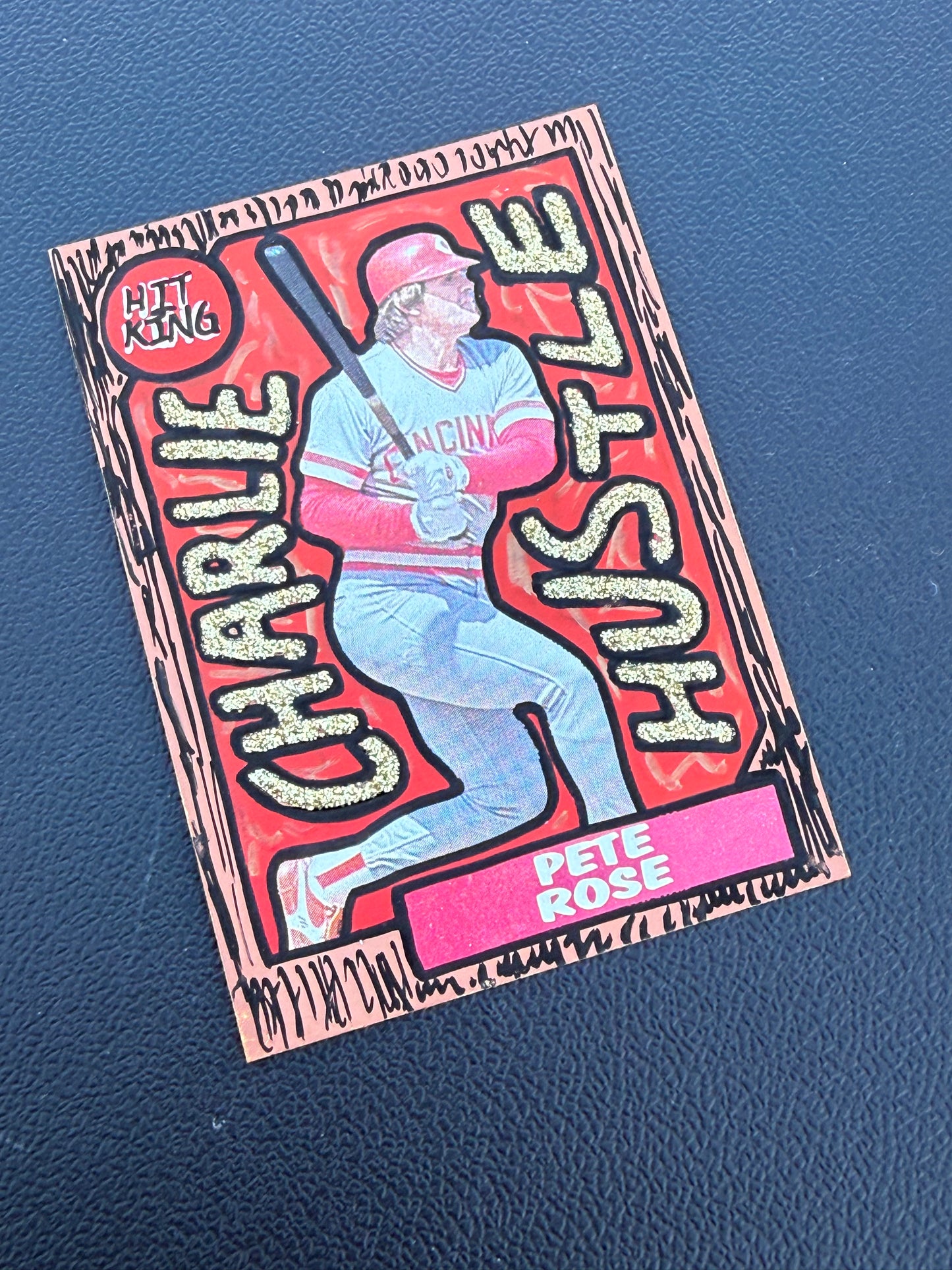 Pete Rose 2.0 Collection 1/1 Art Card Reds
