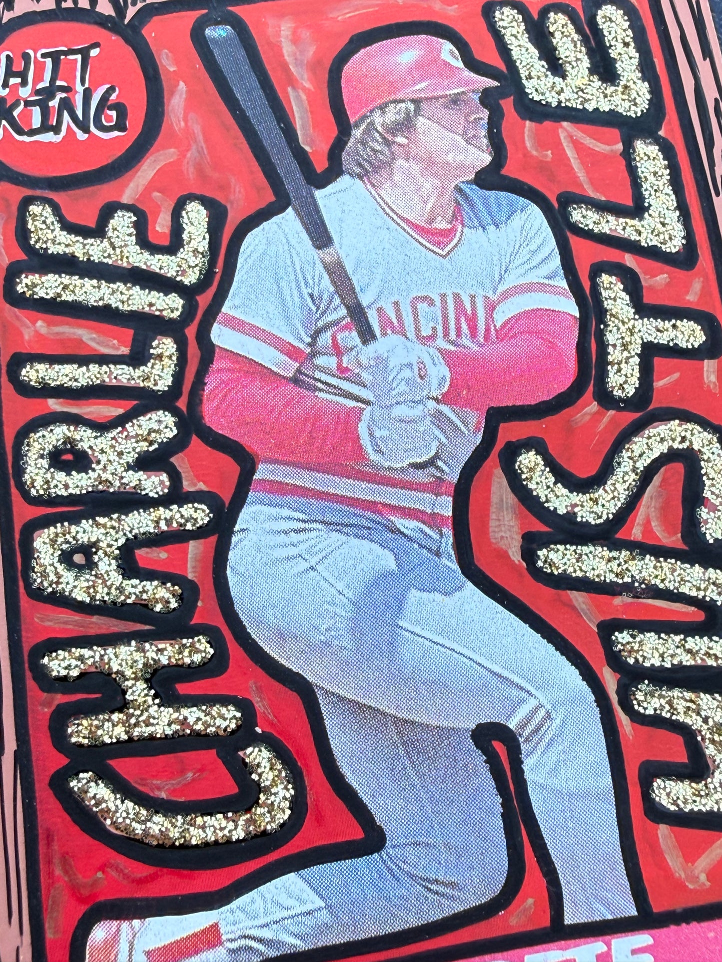 Pete Rose 2.0 Collection 1/1 Art Card Reds