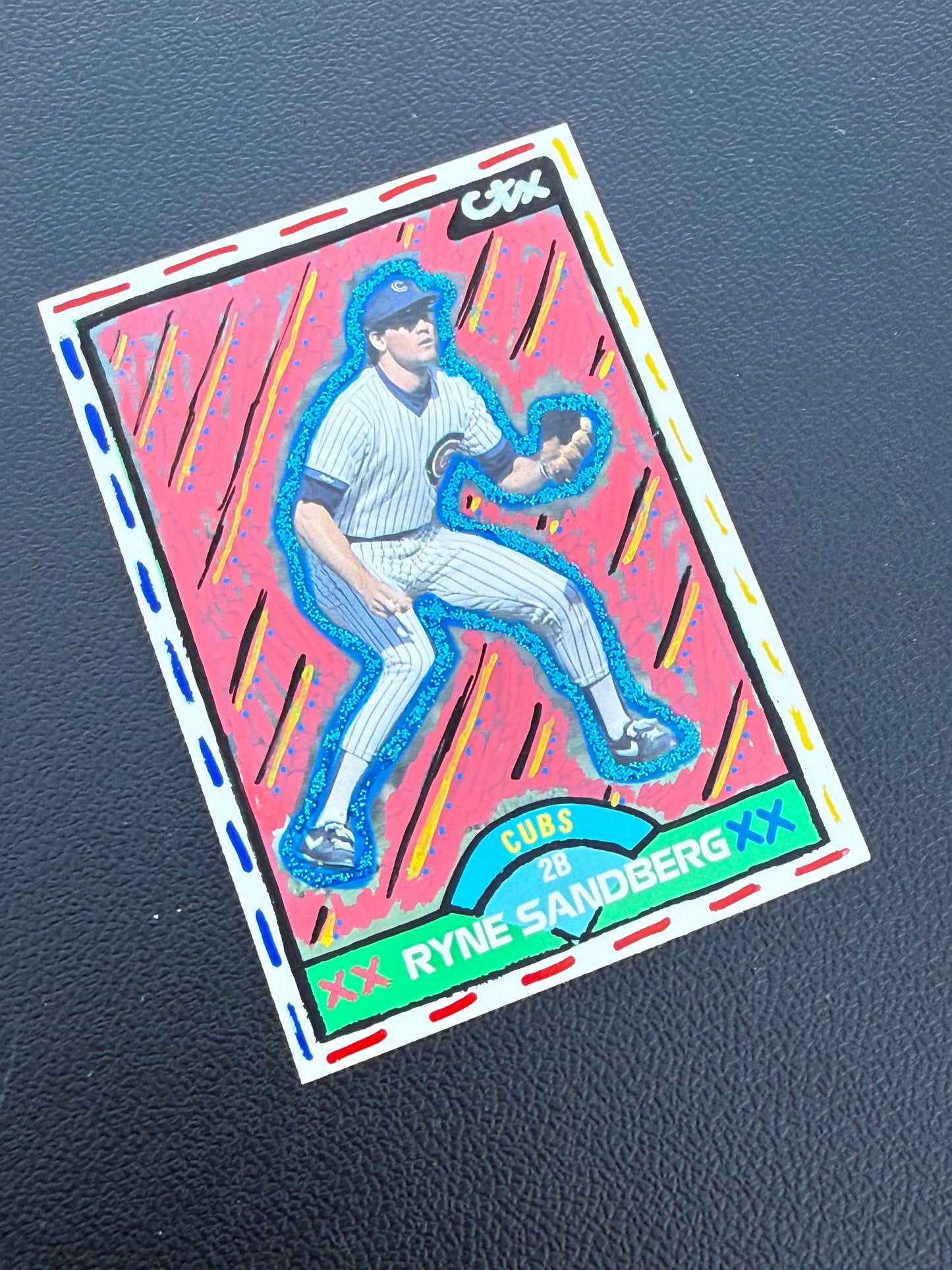 Ryne Sandberg 2.0 Collection 1/1 Art Card Cubs