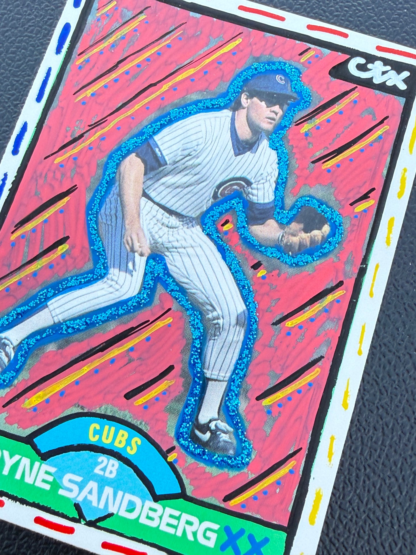 Ryne Sandberg 2.0 Collection 1/1 Art Card Cubs