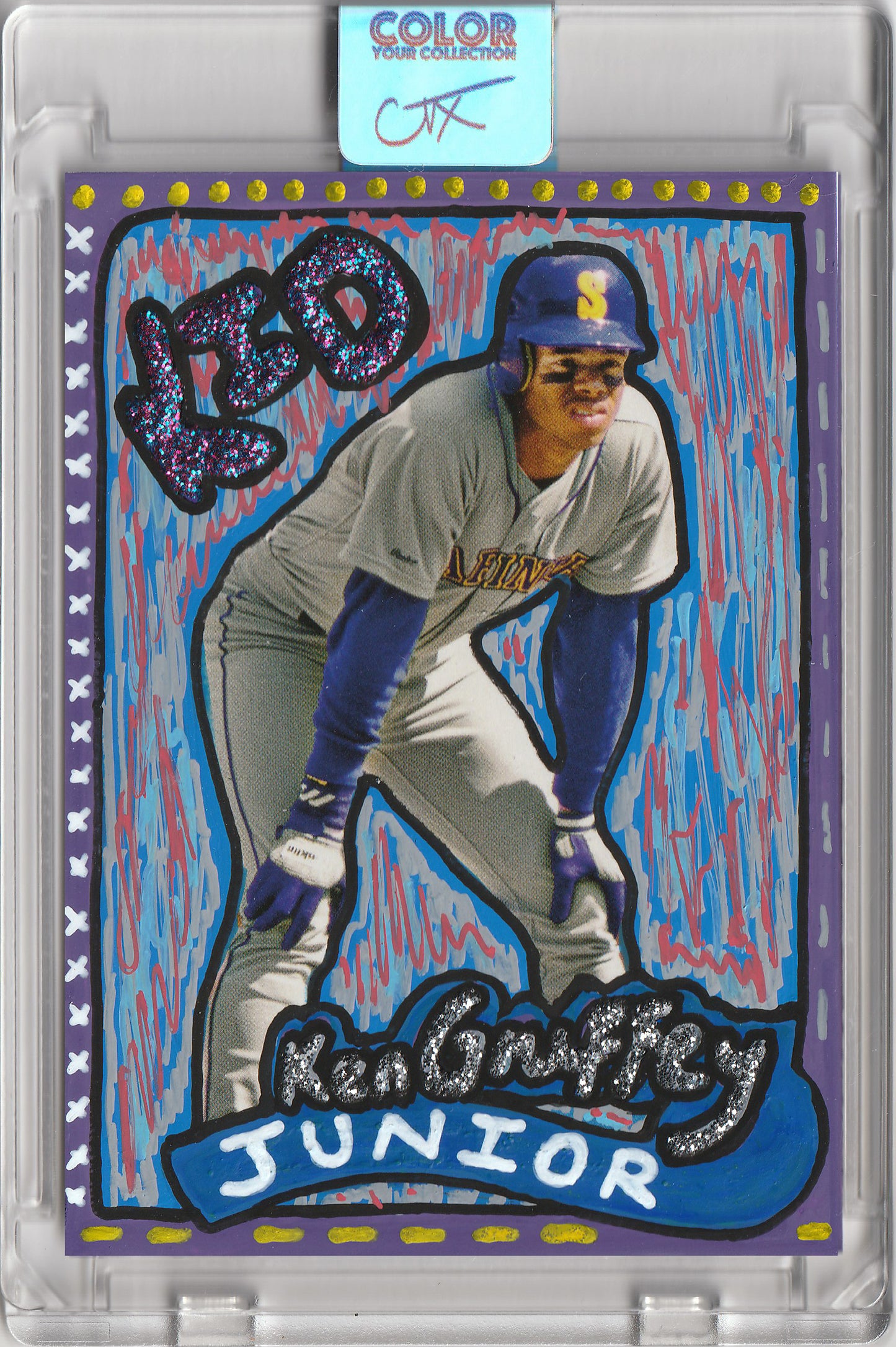 Ken Griffey Jr 2.0 Collection 1/1 Art Card Mariners