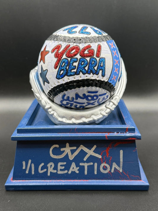 Yogi Berra Collector's Edition CARTER X 1/1 Baseball