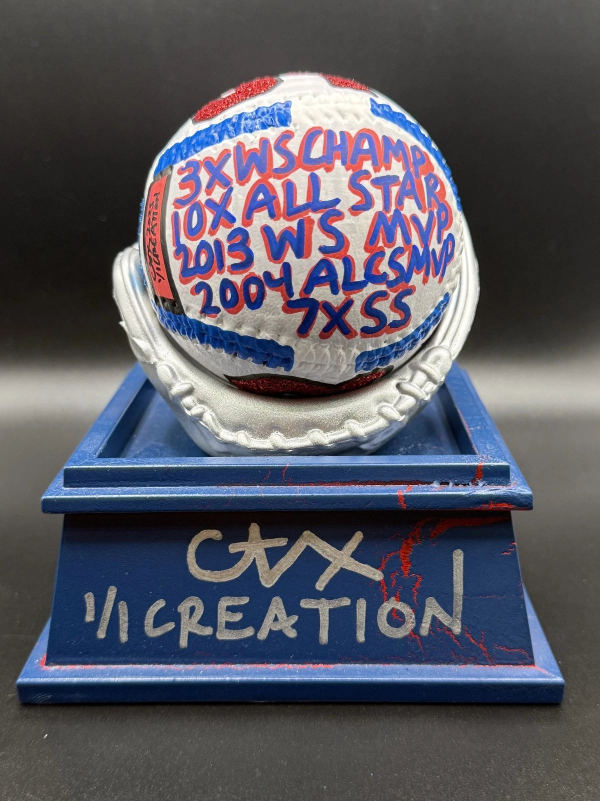 David Ortiz Collector's Edition CARTER X 1/1 Baseball