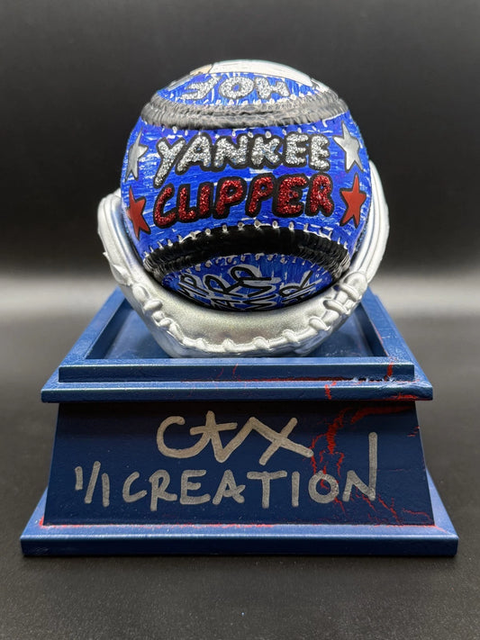 Joe DiMaggio Collector's Edition CARTER X 1/1 Baseball