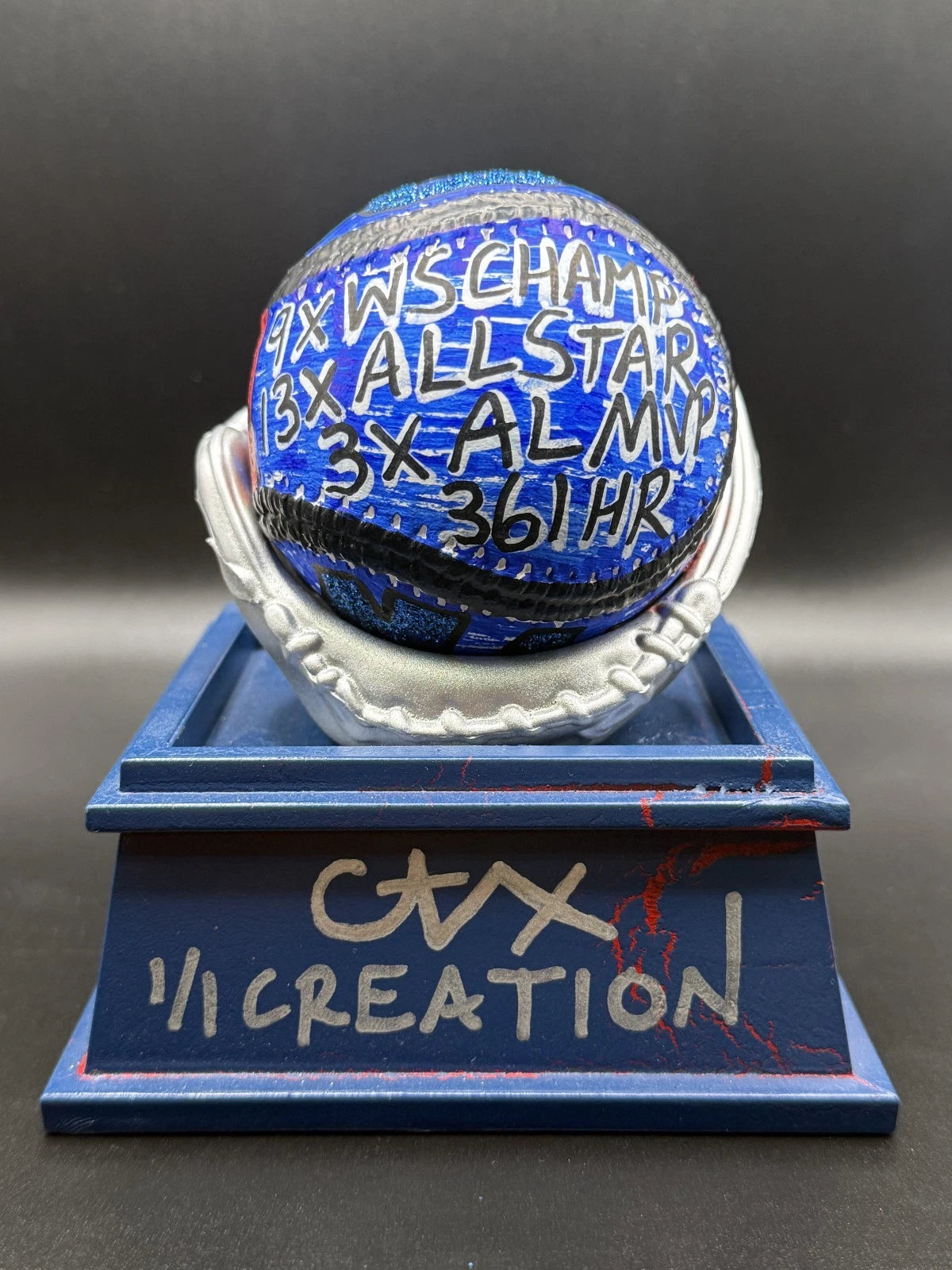 Joe DiMaggio Collector's Edition CARTER X 1/1 Baseball