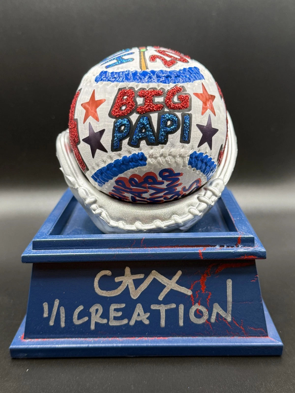 David Ortiz Collector's Edition CARTER X 1/1 Baseball