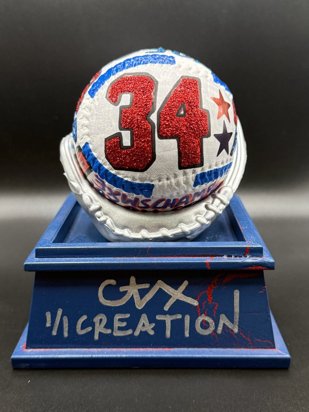 David Ortiz Collector's Edition CARTER X 1/1 Baseball