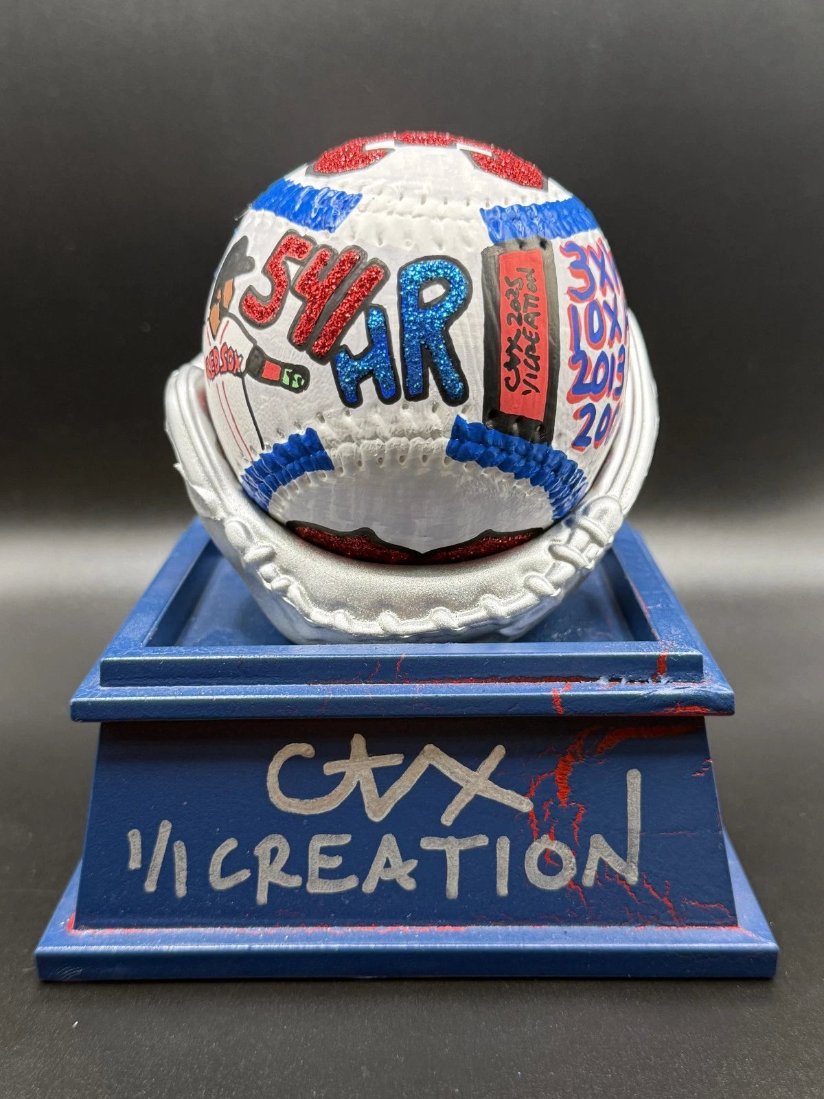 David Ortiz Collector's Edition CARTER X 1/1 Baseball