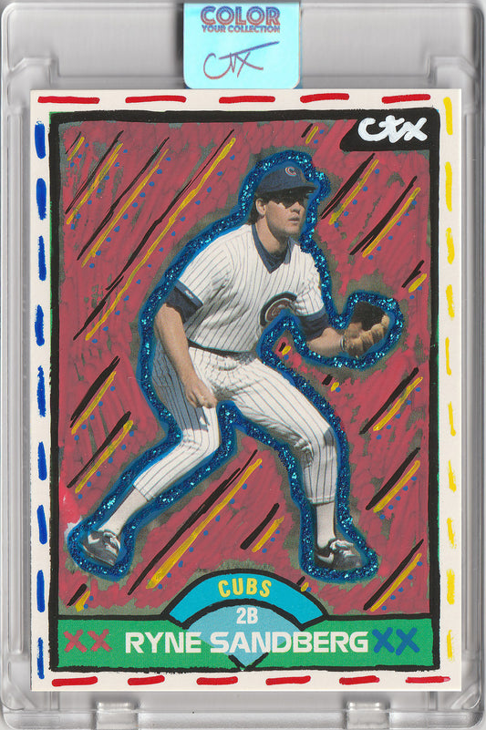 Ryne Sandberg 2.0 Collection 1/1 Art Card Cubs